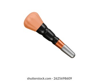  makeup brush icon 3d illustration render

