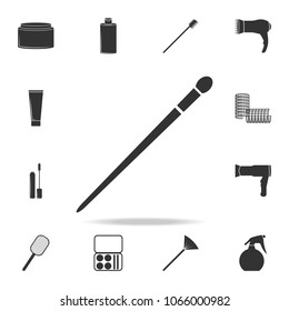 Makeup Brush icon. Detailed set of Beauty salon icons. Premium quality graphic design icon. One of the collection icons for websites, web design, mobile app on white background