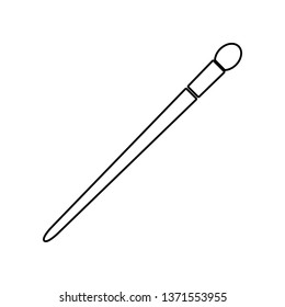 Makeup Brush icon. Element of Beauty salon for mobile concept and web apps icon. Outline, thin line icon for website design and development, app development