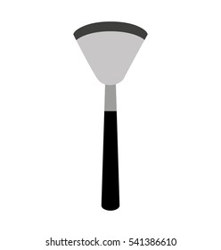make-up brush isolated icon vector illustration design