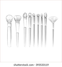 Make-up brushes