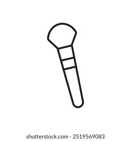 Makeup brushline icon. vector illustration. EPS10