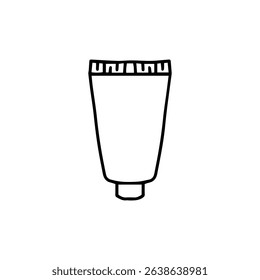 makeup cartoon element icon. serum, mirror