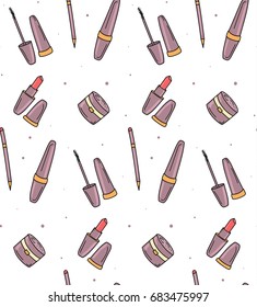 Makeup colorful pattern 