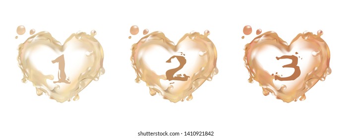 Makeup concealer foundation for different skin tones. Catalogs of facial care products. Masking of skin defects.