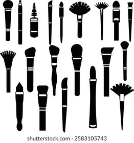 Make-up Cosmetic Brushes Set Bundle