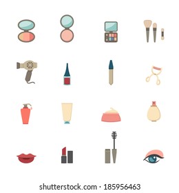Makeup Cosmetic icons