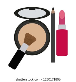 Makeup fashion concept