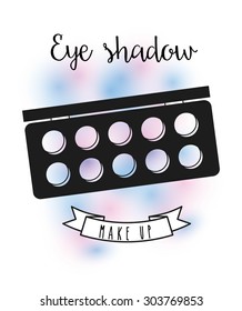makeup female design, vector illustration eps10 graphic 