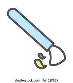 
Makeup Flat Icon Illustration
