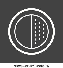 Makeup, foundation, shades icon vector image. Can also be used for makeup and accessories. Suitable for web apps, mobile apps and print media.