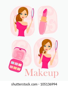 Make-up girl
