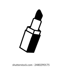Makeup Glyph Icon, Vector illustration