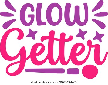 Makeup Graphics Glow Getter Svg Design