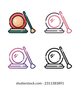 Icon-Design in vier Varianten