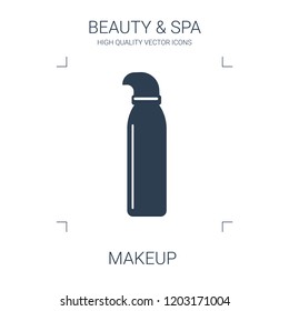 makeup icon. high quality filled makeup icon on white background. from beauty collection flat trendy vector makeup symbol. use for web and mobile