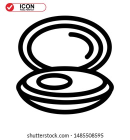 makeup icon isolated sign symbol vector illustration - high quality black style vector icons
