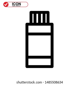 makeup icon isolated sign symbol vector illustration - high quality black style vector icons
