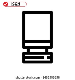 makeup icon isolated sign symbol vector illustration - high quality black style vector icons
