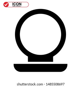 makeup icon isolated sign symbol vector illustration - high quality black style vector icons
