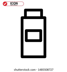 makeup icon isolated sign symbol vector illustration - high quality black style vector icons
