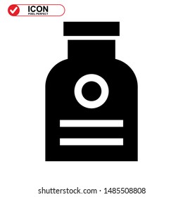 makeup icon isolated sign symbol vector illustration - high quality black style vector icons
