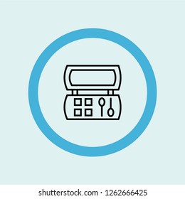 makeup icon symbol. Premium quality isolated makeup vector icon in trendy style. makeup element.