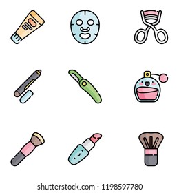 makeup icon vector