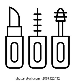 Makeup icon vector image. Can also be used for web apps, mobile apps and print media.