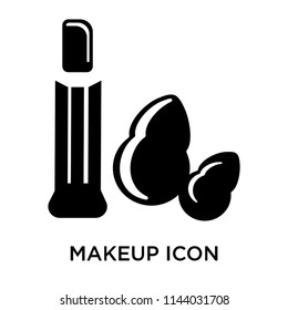 Makeup icon vector isolated on white background for your web and mobile app design, Makeup logo concept