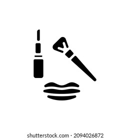 MAKEUP icon in vector. Logotype