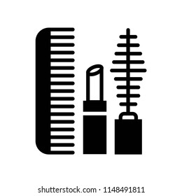 Makeup icon vector icon. Simple element illustration. Makeup symbol design. Can be used for web and mobile.