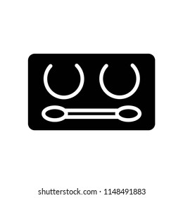 Makeup icon vector icon. Simple element illustration. Makeup symbol design. Can be used for web and mobile.