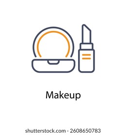 Makeup icon vector stock illustration