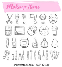 makeup items,cosmetic icon