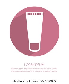 makeup kit design, vector illustration eps10 graphic 