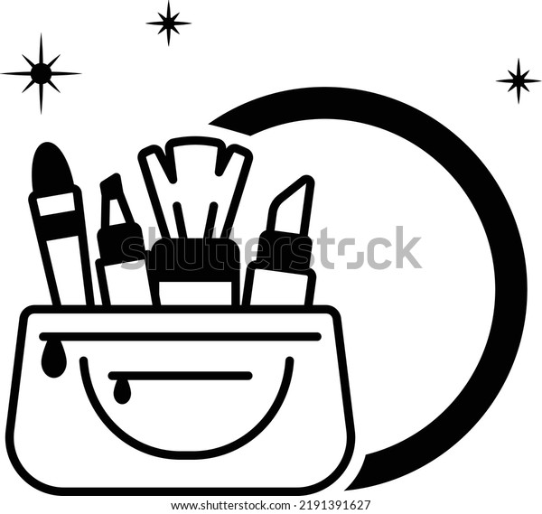 Makeup Kit
with looking mirror Concept, Portable Personal Beauty pouch vector
icon design, Glamour and beauty symbol, Haute couture Sign, Fashion
Show and Exhibition stock
illustration