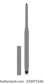 Makeup liner pencil. vector illustration