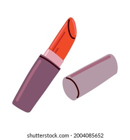 makeup lipstick cosmetic isolated icon