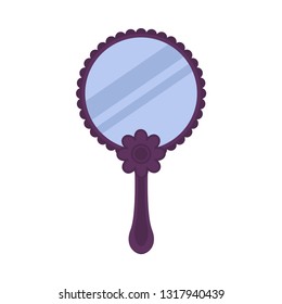 Makeup mirror flat icon.You can be used Makeup mirror icon for several purposes like: websites, UI, UX, print templates, presentation templates, promotional materials, web and mobile phone apps. 