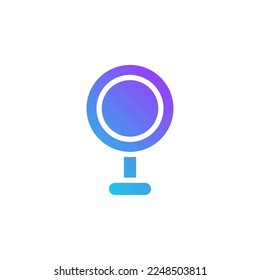 makeup mirror vector for website symbol icon presentation