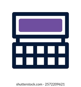 makeup palette icon. vector dual tone icon for your website, mobile, presentation, and logo design.