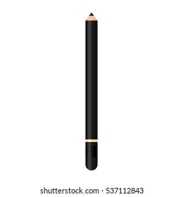 makeup pencil icon over white background. colorful design. vector illustration