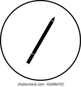 makeup pencil symbol