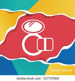 makeup powder icon