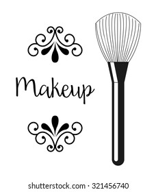 makeup product design, vector illustration eps10 graphic 