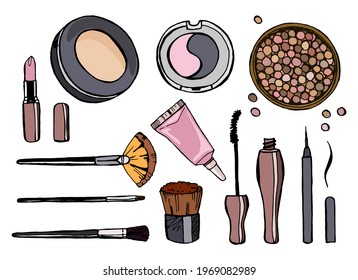 347 Compact powder doodle Images, Stock Photos & Vectors | Shutterstock