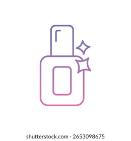 Icono de removedor de maquillaje Vector Ilustración de stock