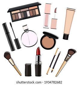 9,556 Makeup brush silhouette Images, Stock Photos & Vectors | Shutterstock