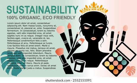 Makeup Silhouettes: Professional Vector Art Collection (Sustainability Marketing)